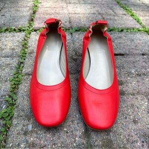 Everlane Everyday Heel Red Pumps